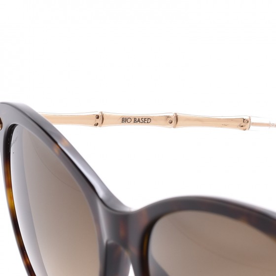 GUCCI Bamboo Cat Eye GG 3771/S Sunglasses Tortoise 249349