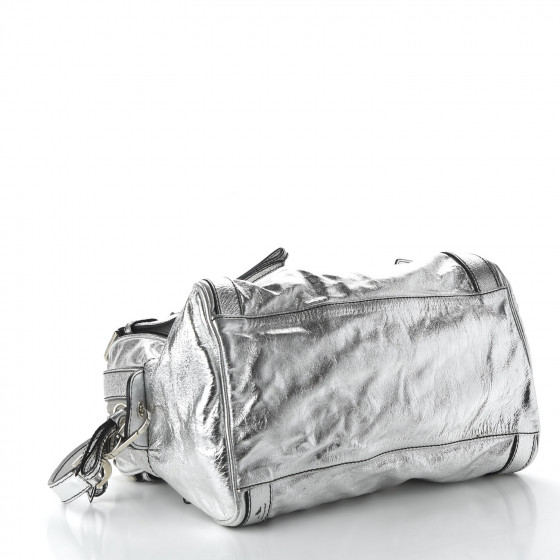 DOLCE & GABBANA Metallic Calfskin Miss Easy Way Boston Bag