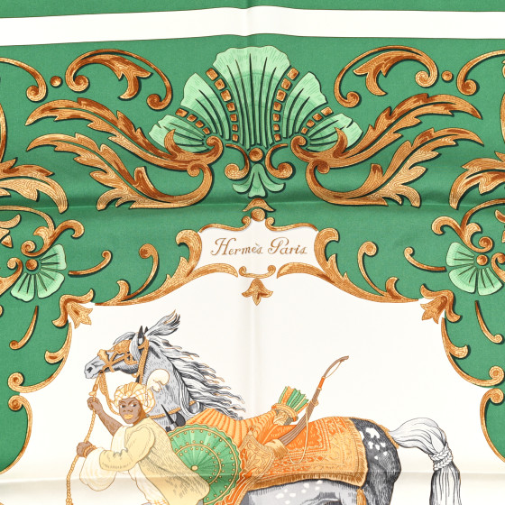 Hermès Paris Cheval Turc スカーフ Vintage Hermes Scarf, Paris, Cheval Turc, Christiane