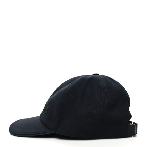 Christian Dior ブラックキャップ L CHRISTIAN DIOR Cotton Embroidered Baseball Cap L Black