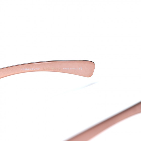CHANEL Frameless CC Sunglasses 4048 Pink 1106797 | FASHIONPHILE