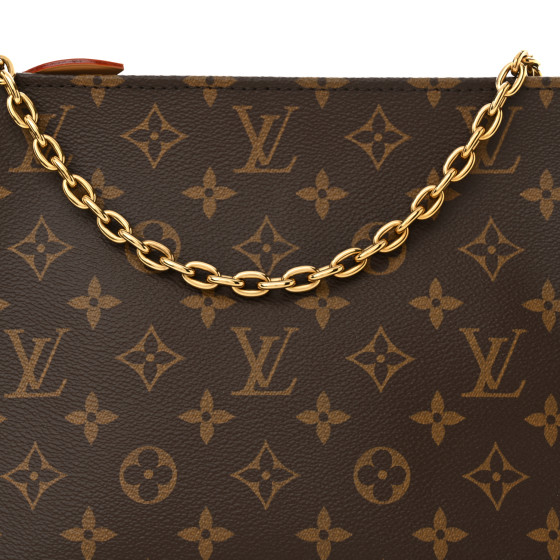 Louis Vuitton ロゴ入りポーチ LOUIS VUITTON Monogram Toiletry Pouch On Chain 1687052