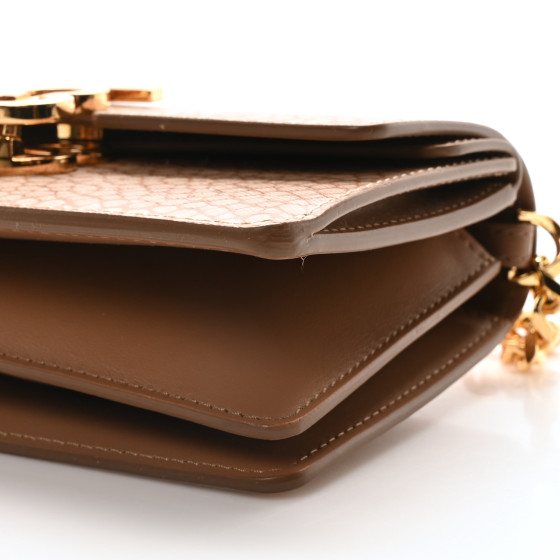 BURBERRY CHAIN BAG レザー Burberry Snip Leather Clutch Bag with Chain Strap | Neiman