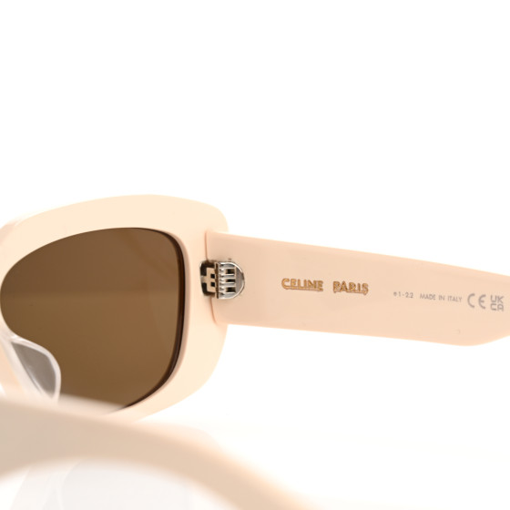 サングラス Celine Sunglasses CL40216U 01F Classic Square Acetate Selfridges Celine CL40216U Triomphe acetate rectangular