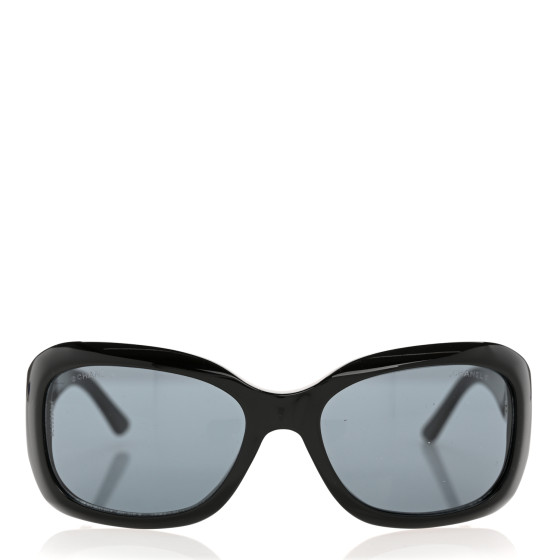 CHANEL CC Sunglasses 5102 Black 1684995 | FASHIONPHILE