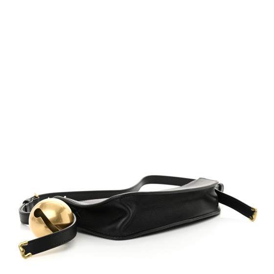 BURBERRY Calfskin Mini Shield Sling Bag Black 1685909