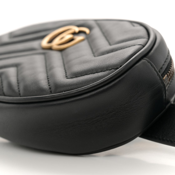 【SALE】【GUCCI 】 GG Marmont Belt bag バッグ GUCCI Calfskin Matelasse GG Marmont Belt Bag 85 34 Porcelain