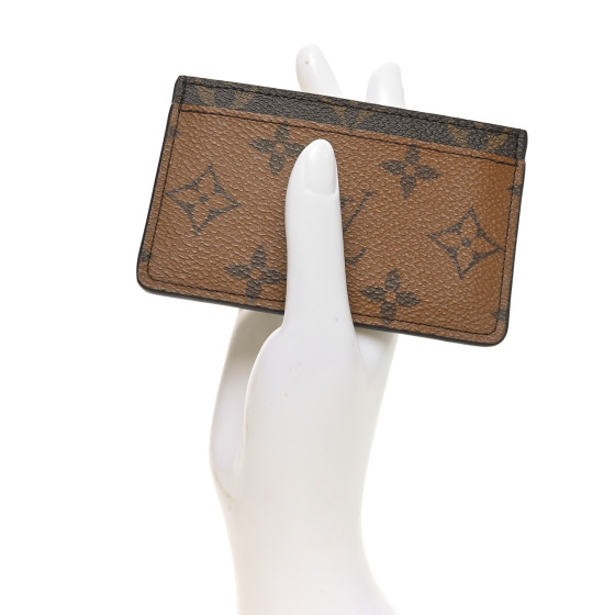 LOUIS VUITTON Reverse Monogram Card Holder 1684003
