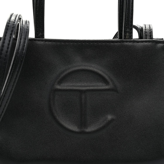 トートバッグ Telfar Small Shopping Bag Black Small Shopping Bag - Black Patent