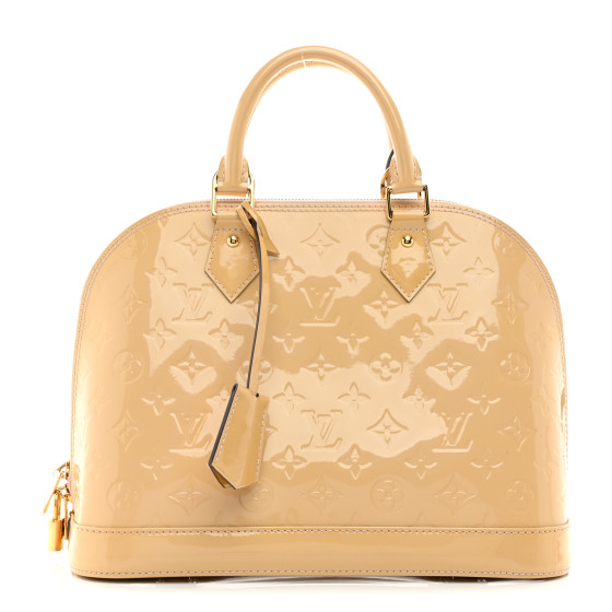 LOUIS VUITTON Vernis Alma PM Dune