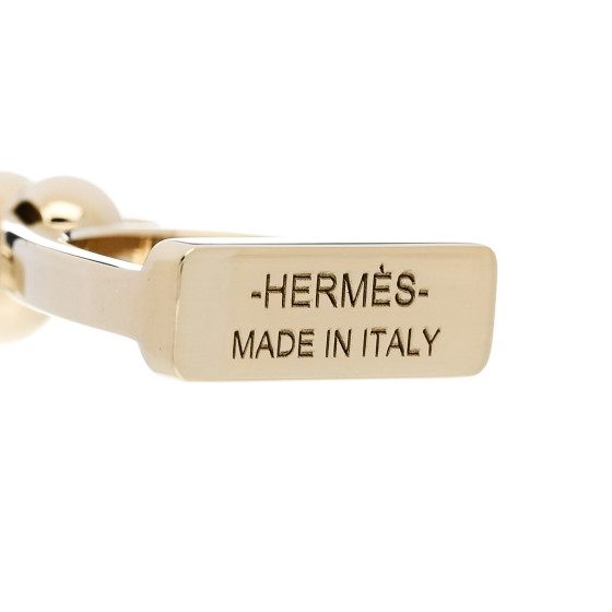 エルメス ツイリーリング Etrier permabrass HERMES Permabrass Etrier Charm Scarf Ring 1685318 | FASHIONPHILE