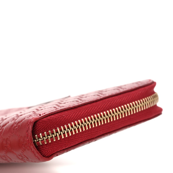 小物 GUCCI micro guccissima zipcoin wallet GUCCI Microguccissima Zip Around Wallet Red 1689865