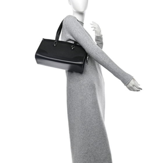 LOUIS VUITTON Epi Madeline PM Black