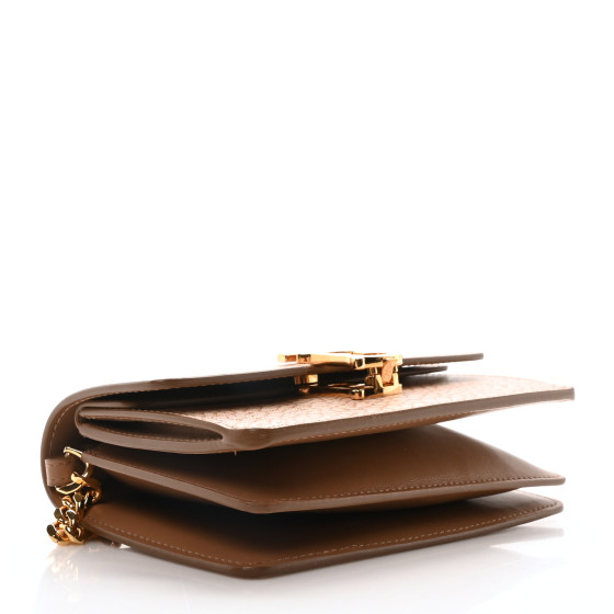 BURBERRY Calfskin Stingray Print Small TB Chain Bag Light