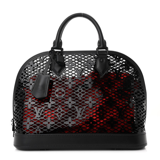 【ヴィンテージ】Rank:A☆Louis Vuitton Black Almaハンドバッグ Louis Vuitton Black Alma Monogram Vernis PM ○ Labellov