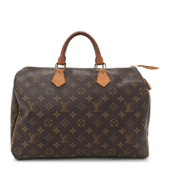 LOUIS VUITTON Monogram Speedy 35