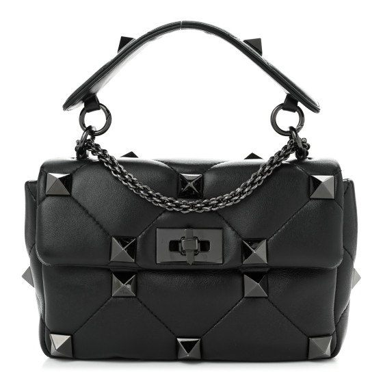 VALENTINO GARAVANI Nappa Monochrome Small Roman Stud