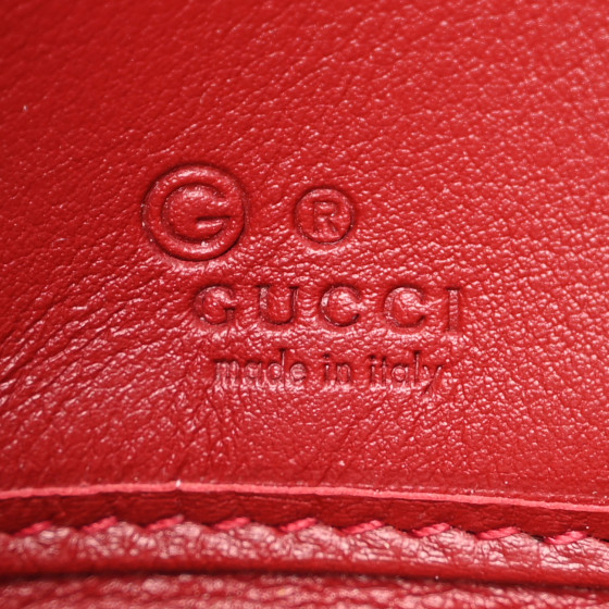 小物 GUCCI micro guccissima zipcoin wallet GUCCI Microguccissima Zip Around Wallet Red 1689865