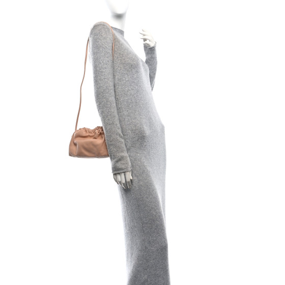 MANSUR GAVRIEL Lambskin Mini Cloud Clutch  Dahlia