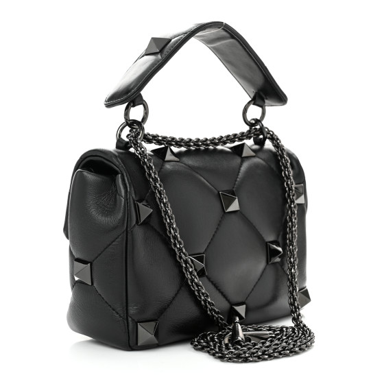 VALENTINO GARAVANI Nappa Monochrome Small Roman Stud