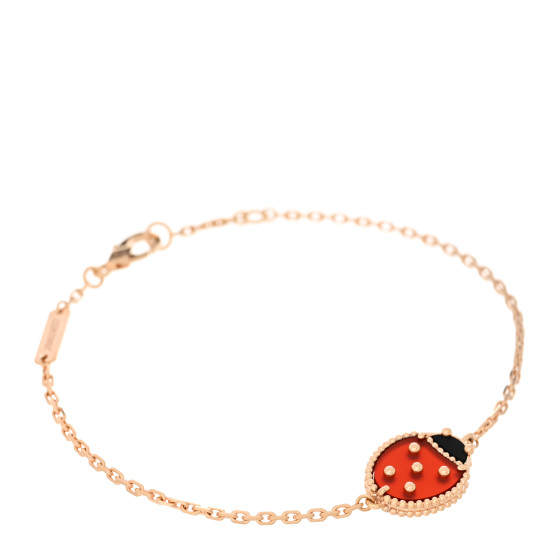 Van Cleef&Arpels★Lucky Spring Bracelet Closed Wings Ladybug Lucky Spring bracelet, closed wings ladybug 18K rose gold