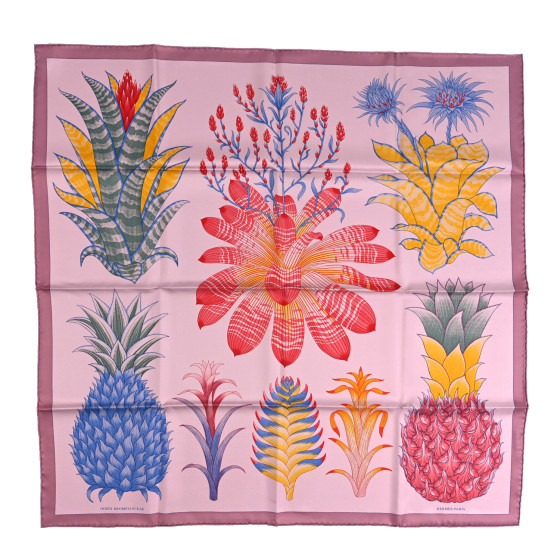 HERMÈS INDEX BROMELIACEAE スカーフ Hermes Scarf 