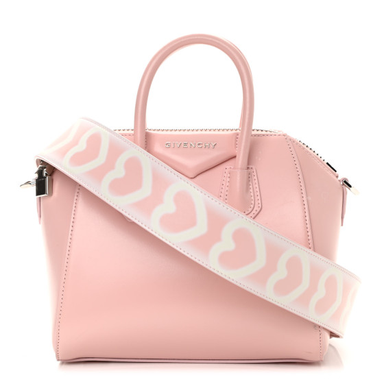 GIVENCHY Box Calfskin Mini Heart Antigona Top Handle Bag