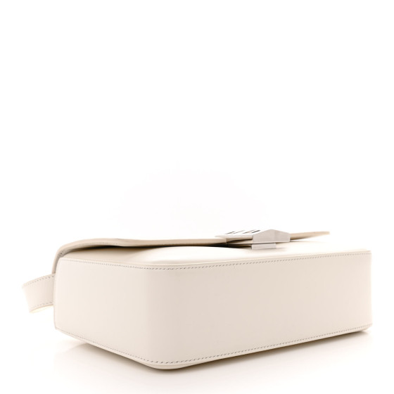 GIVENCHY Box Calfskin Medium 4G Shoulder Bag Ivory 1449671