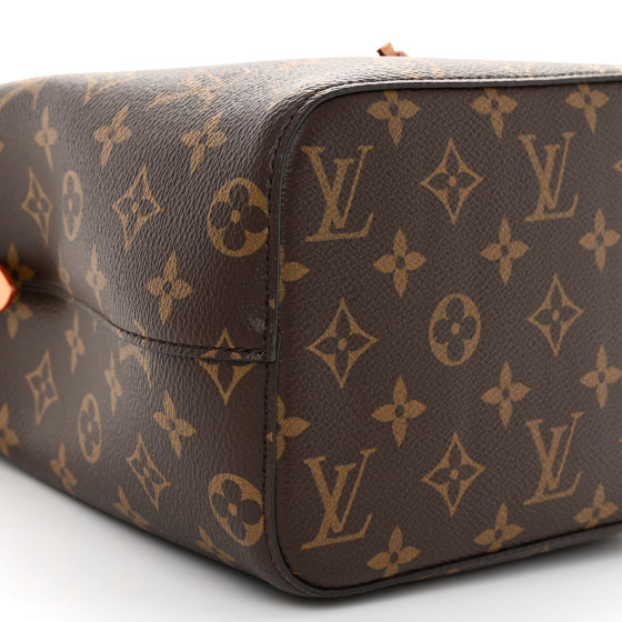 LOUIS VUITTON Monogram Shearling Cozygram Neonoe BB 1454229