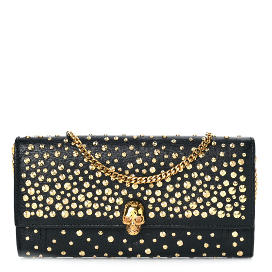 小物 alexander mcqueen skull wallet chain McQueen Skull Chain Wallet in Blue for Men | Lyst