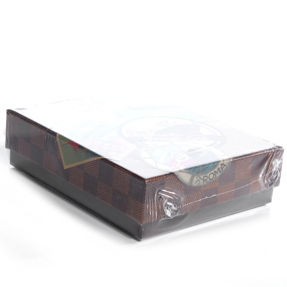 Louis Vuitton ポストカード LOUIS VUITTON Monogram Multicolor Business Card Holder Black