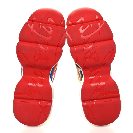 Christian ルブタン SPACE RUN FLAT NEOPRENE CHRISTIAN LOUBOUTIN Neoprene Sock Space Run Donna Flat