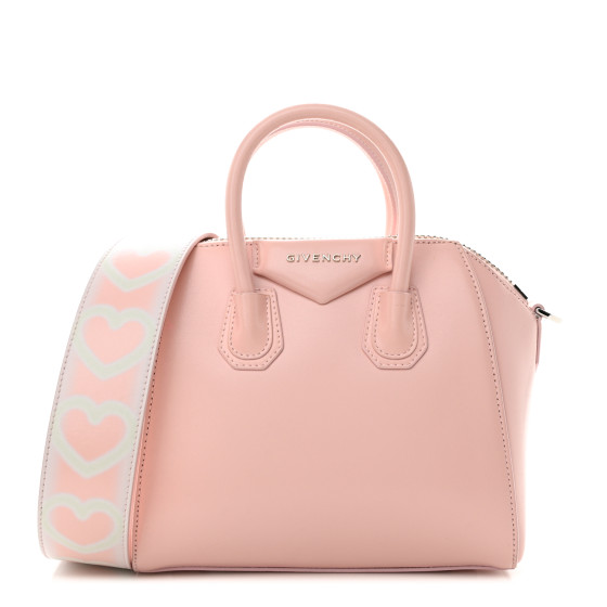 【送料&関税込】Givenchy Pink Leather Antigona Top Handle Ba Tas GIVENCHY ANTIGONA PINK GRAINED LEATHER TOP HANDLE BAG