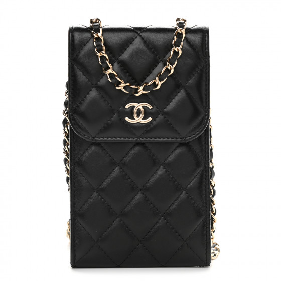 ショルダーバッグ・ポシェット × ヴィンテージ(中古) Chanel Top Handle Phone Holder Mini Crossbody Bag s-l400.jpg