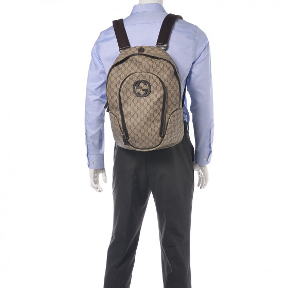 medium backpack with interlocking g