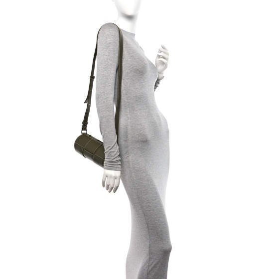 BOTTEGA VENETA Nappa Maxi Intreccio Small Canette Crossbody