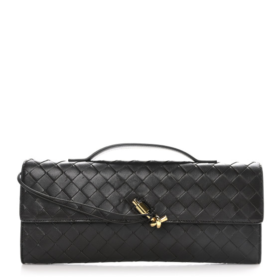 BOTTEGA VENETA アンディアーモ クラッチ トップハンドル ブラックアンディアーモ ボイジャー| Bottega Veneta® 日本