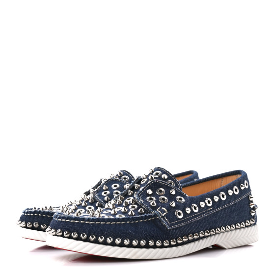 CHRISTIAN LOUBOUTIN ソケイト ホインテットトゥ ハンフス 3230557q647-3230557q647-