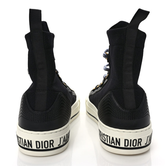 【サイズ限定特価】DIOR technical knit sneakers CHRISTIAN DIOR Technical Knit Calfskin Womens Walk'N'Dior