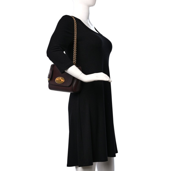 MULBERRY Small Classic Grain Calfskin Small Lily Flap