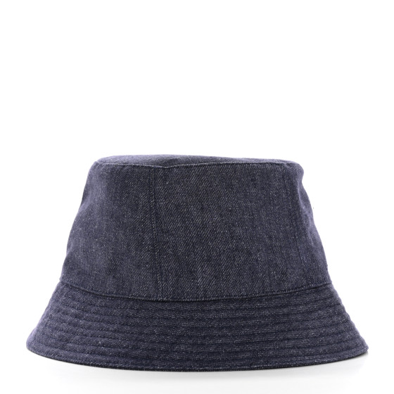 【美品】エルメス デニム ハット 56 HERMES Denim Eden Bucket Hat 56 Indigo 1364715 | FASHIONPHILE