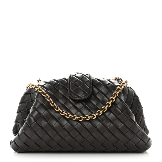 BOTTEGA VENETA Nappa Intrecciato Teen The Lauren 1980 Clutch