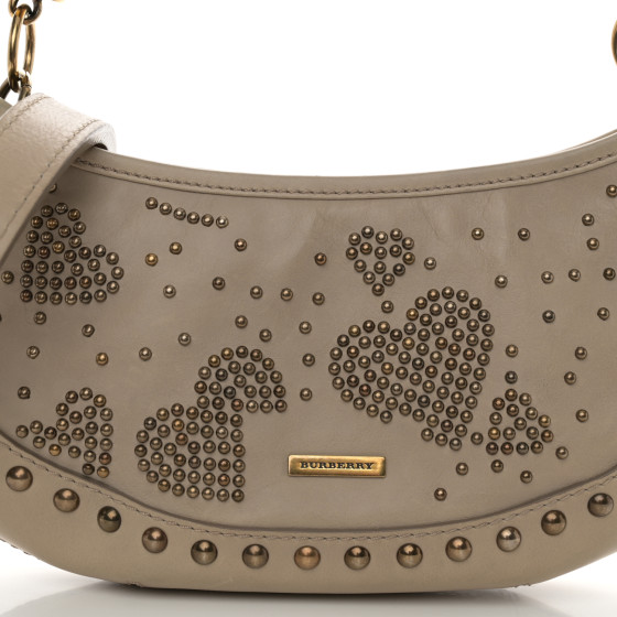 バッグ BURBERRY PRORSUM heart studs shoulderbag BURBERRY Prorsum Calfskin Studded Shoulder Bag Black 573629