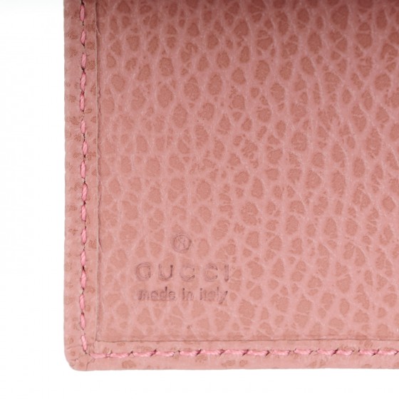 GUCCI カードケース PERFECT PINK GUCCI Calfskin GG Matelasse Card Case Wallet Perfect Pink