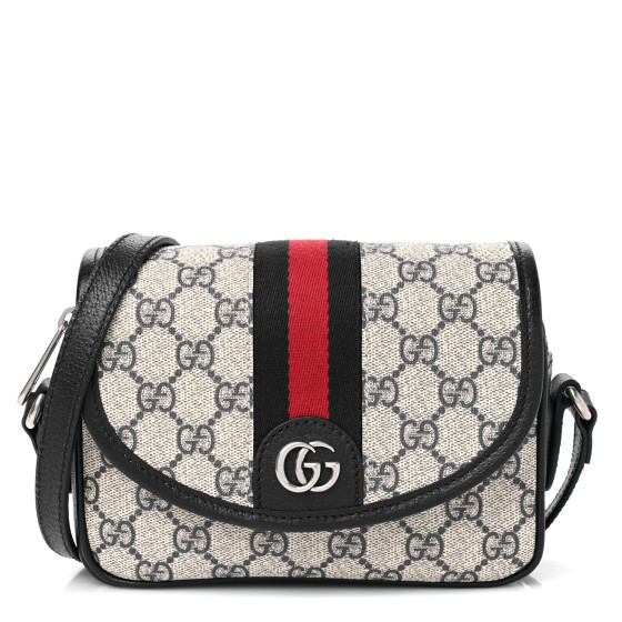 ショルダーバッグ Gucci Gg Supreme Fabric And Leather Shoulder Bag Gucci Blondie Gg Supreme Fabric And Leather Shoulder Bag