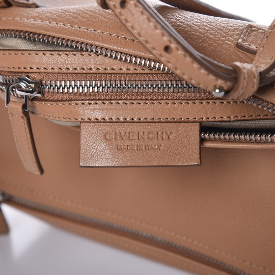 GIVENCHY Sugar Goatskin Mini Pandora Medium Beige 328978