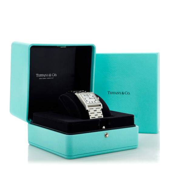 TIFFANY Stainless Steel 27mm Union Square Quartz Watch