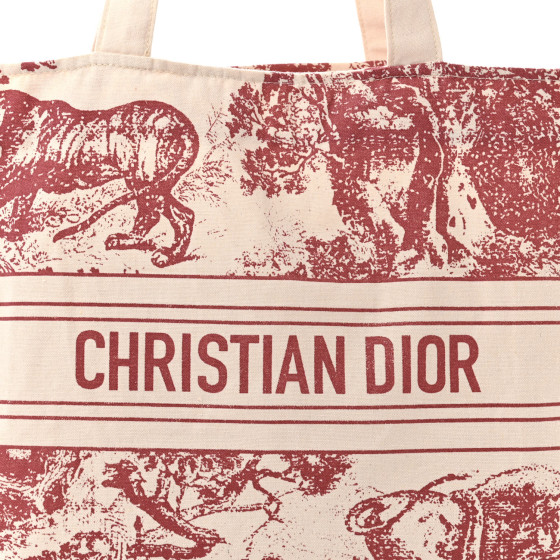 美品！この夏赤が素敵！CHRISTIAN DIOR DIORIVIERA トート CHRISTIAN DIOR Straw Dioriviera Tote Red 1490396 | FASHIONPHILE