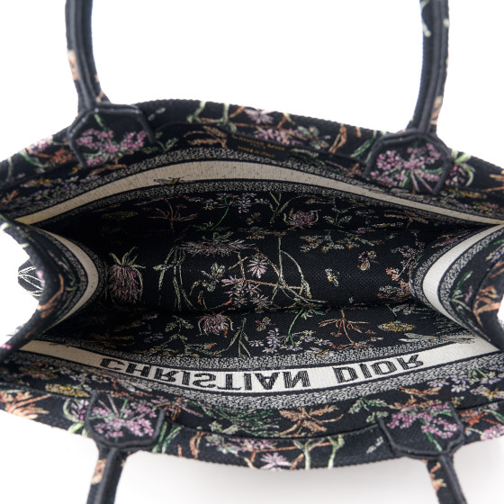 ◆希少◆VINTAGE◆【DIOR】Book Tote*Dior herbarium*バッグ CHRISTIAN DIOR Canvas Embroidered Medium Herbarium Book Tote