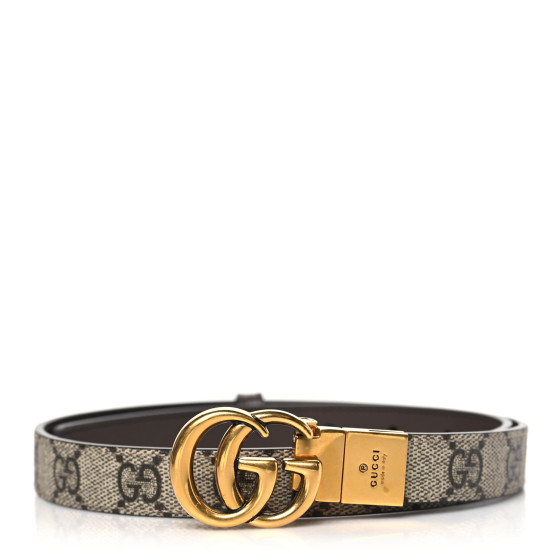 【GUCCI】BELT GG SUPREME PLUTONE CALF◆62705592TIN GUCCI GG Supreme Monogram Plutone Calfskin Enamel Double G